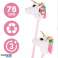 Unicorn Hobby Horse Head on a Plush Stick 78 cm image 5