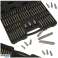 Hex bits screwdriver bits set of short and long bits 3 reductions case 75el. KAFUWELL image 3