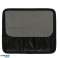 Cosmetic Bag Organizer for Cosmetics Jewelry Trunk with LED Mirror Black image 10