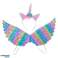 Costume carnival costume unicorn costume disguise wings headband rainbow image 13