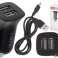 Car charger fast 2x USB micro USB cable L BRNO image 1