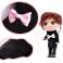 Doll dolls for dollhouse 3 girls 1 boy set of 4 pcs. 12cm image 27