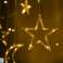 LED Curtain Lights Moon Stars 2 5m 138LED Warm White image 12