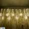 LED curtain lights with pictures in Christmas trees, 3m, 10 USB bulbs image 19