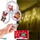 LED Lights Christmas Picture Curtain Rings 3m 10 Battery Operated Bulbs Remote Control image 7