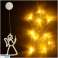 LED Hanging Lights Christmas Decoration Angel 49cm 10 LED image 3