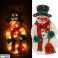 LED Lights Hanging Christmas Decoration Snowman 45cm image 3