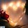 LED Lights Hanging Decoration Christmas Decoration Heart 10 LED image 1