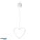 LED Lights Hanging Decoration Christmas Decoration Heart 10 LED image 9