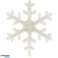 Luces LED, decoración navideña colgante, copo de nieve, 45 cm, 10 LED fotografía 12