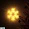 LED lights, hanging Christmas decoration, snowflake, 45cm, 10 LEDs image 20