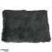 Bed for dog cat bed pillow 65 x 50 cm black image 5