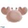 Silicone Tableware for Babies Crab Set of 9 Pieces Pink image 12