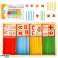 Counting sticks abacus sticks numbers educational set montessori image 1