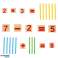 Counting sticks abacus sticks numbers educational set montessori image 13