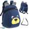 Backpack for preschooler children's backpack teddy bear navy blue image 14