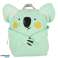 Preschooler's backpack school koala green image 5