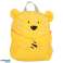 Preschooler's school backpack, lion, yellow image 4