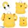 Preschooler's school backpack, lion, yellow image 10