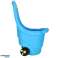 Multifunctional container for children wheelbarrow trolley container daisy blue image 7