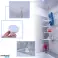 Telescopic Corner Bathroom Shower Shelf 4 Shelves Hangers Adjustable Height 165 320 cm image 4