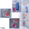 Telescopic Corner Bathroom Shower Shelf 4 Shelves Hangers Adjustable Height 165 320 cm image 9