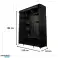Fabric foldable wardrobe for XXL clothes, black image 6