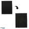 Fabric foldable wardrobe for XXL clothes, black image 14