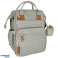 Baby stroller bag organizer for mom dad gray image 4