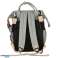 Baby stroller bag organizer for mom dad gray image 6