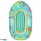 BESTWAY 34009 Baby Swimming Ring Wheel Inflatable Boat Inflatable Boat Blue 3 45kg image 1