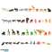Figurines animaux marins ferme sauvage dinosaures ensemble mix 48pcs photo 1