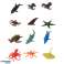 Figurines animaux marins ferme sauvage dinosaures ensemble mix 48pcs photo 6