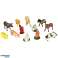 Ensemble de figurines d’animaux de la ferme vache cheval 12pcs photo 4