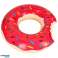 Swimming ring inflatable donut pink 50cm max 20kg 3 6years image 1