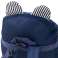 Sac à dos pour enfant d’âge préscolaire ours en peluche bleu marine photo 2