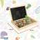 Magnetic chalkboard multifunctional animals crayon marker sponge image 1