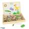 Magnetic chalkboard multifunctional animals crayon marker sponge image 5