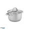 Smart pot 18 cm stainless steel lid gas induction 2 l pot 2 L image 6