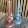 Candle candlestick 23 cm approx. 8 burning hours 3 colors image 5