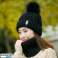 Vêtements avant-gardistes : Ensemble 2 pièces chapeau et écharpe d’hiver photo 2