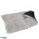 Dog bed cat bed pillow 115 x 80 cm grey image 1