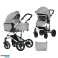 Diamond 2in1 Baby Stroller 0-22 kilogramai 4 galimų spalvų nuotrauka 2