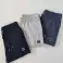 010035 men's sports pants from Authentic Le Jogger. A cuffless model in grey, black and blue image 1