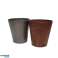 'Roots' Ensembles de supports de casseroles suspendus en bois Calm avec 2 pots Artstone photo 2