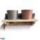 'Roots' Ensembles de supports de casseroles suspendus en bois Calm avec 2 pots Artstone photo 5
