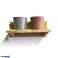 'Roots' Tre hengende Joy pot racks sett med 2 Artstone potter bilde 5
