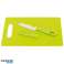 Green cutting board SUNNY Robust kitchen board Fresh &amp; functional image 1