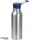 Metal Water Bottle 600 ml Blue Double-walled Vacuum Bottle Robust and Stylish image 1