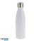 Bottle Swing Sublimation 500ml White Silver Double Wall Stainless Steel Thermal Bottle image 1